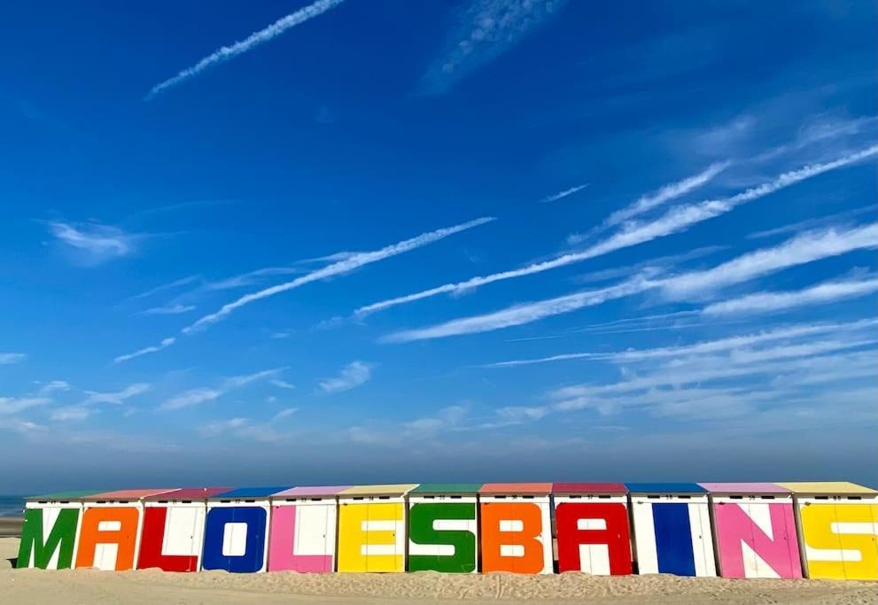 Appartement "Escapade A Malo" 4 A 6 Personnes 5 Mn A Pied De La Plage Duinkerke Buitenkant foto