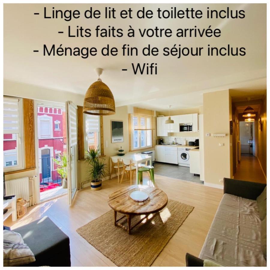 Appartement "Escapade A Malo" 4 A 6 Personnes 5 Mn A Pied De La Plage Duinkerke Buitenkant foto