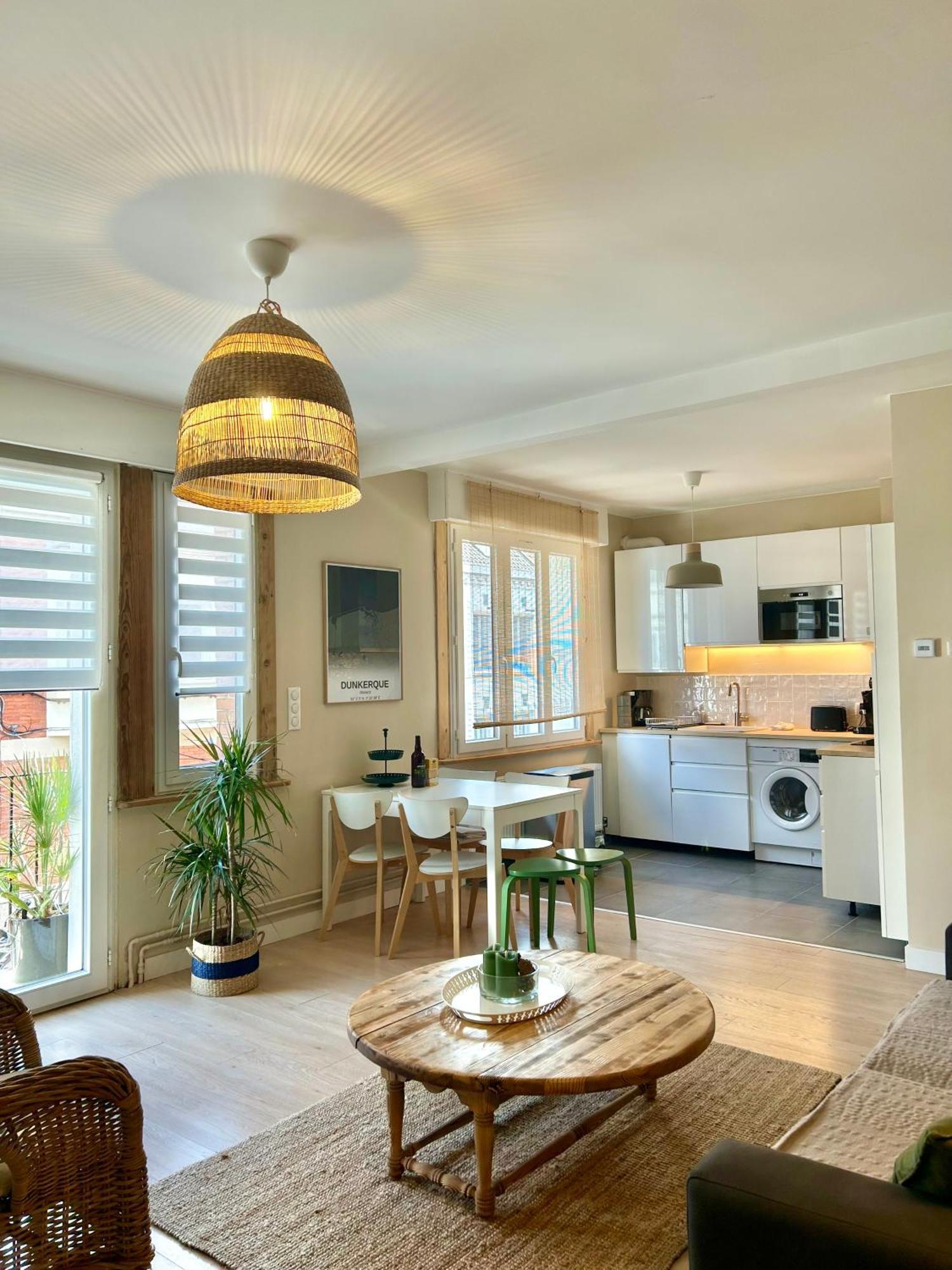 Appartement "Escapade A Malo" 4 A 6 Personnes 5 Mn A Pied De La Plage Duinkerke Buitenkant foto